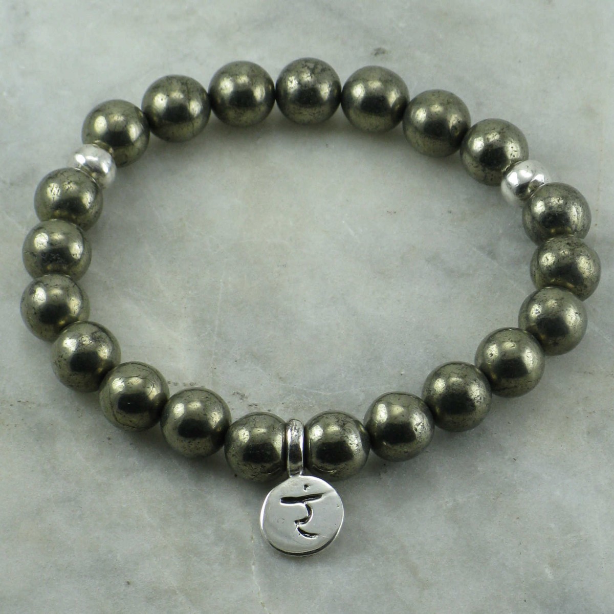 Solar_Plexus_Chakra_Mala_Bracelet_21_Pyrite_Mala_Beads_1700