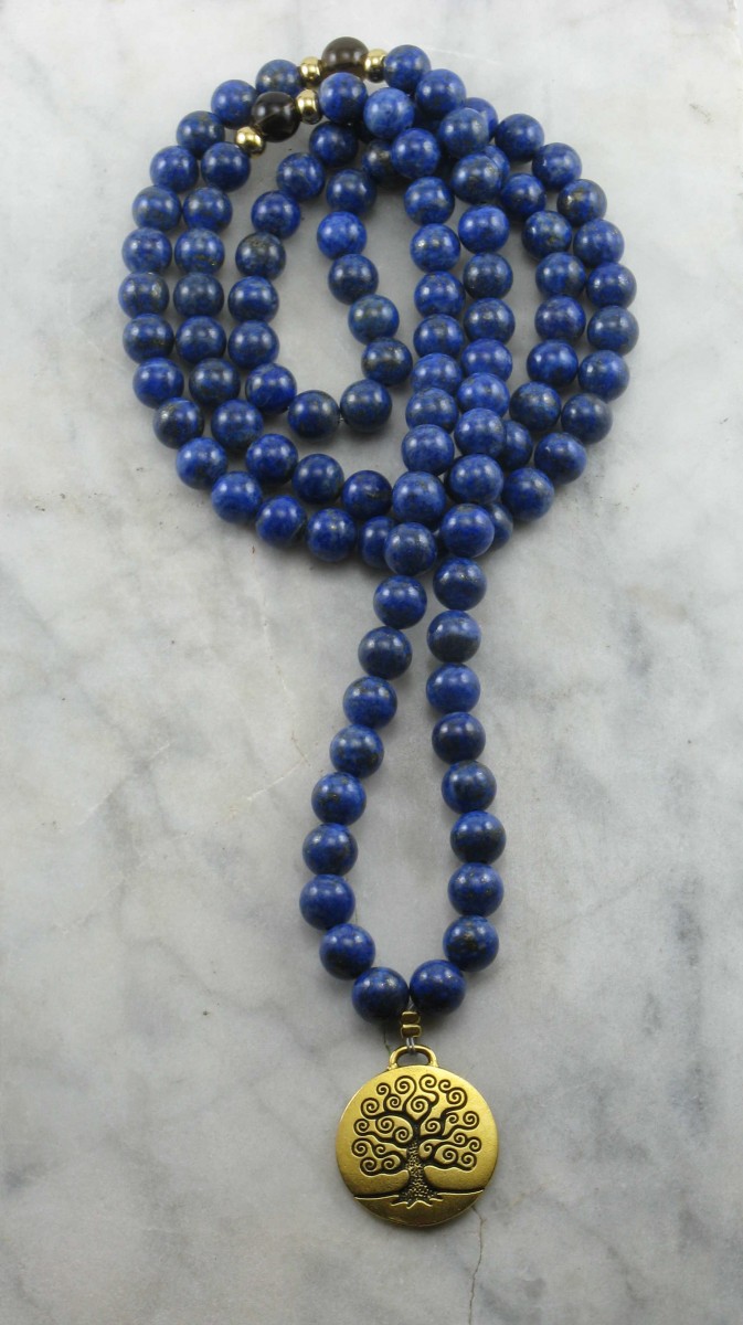 Guidance_Mala_Necklace_108_Lapis_Lazuli_Mala_Beads_Buddhist_Prayer_Beads_Meditation