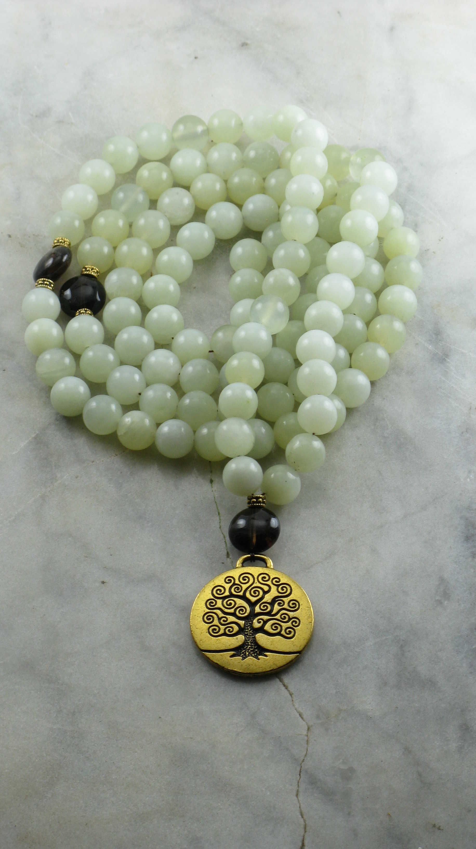 jade buddha beads