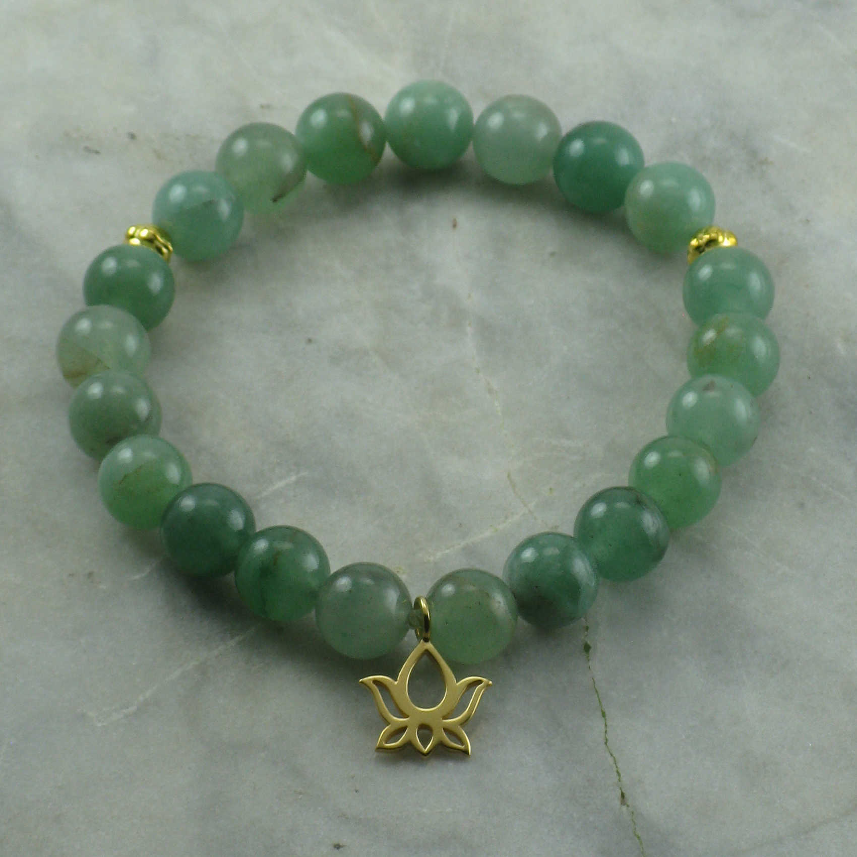 yoga beads bracelet