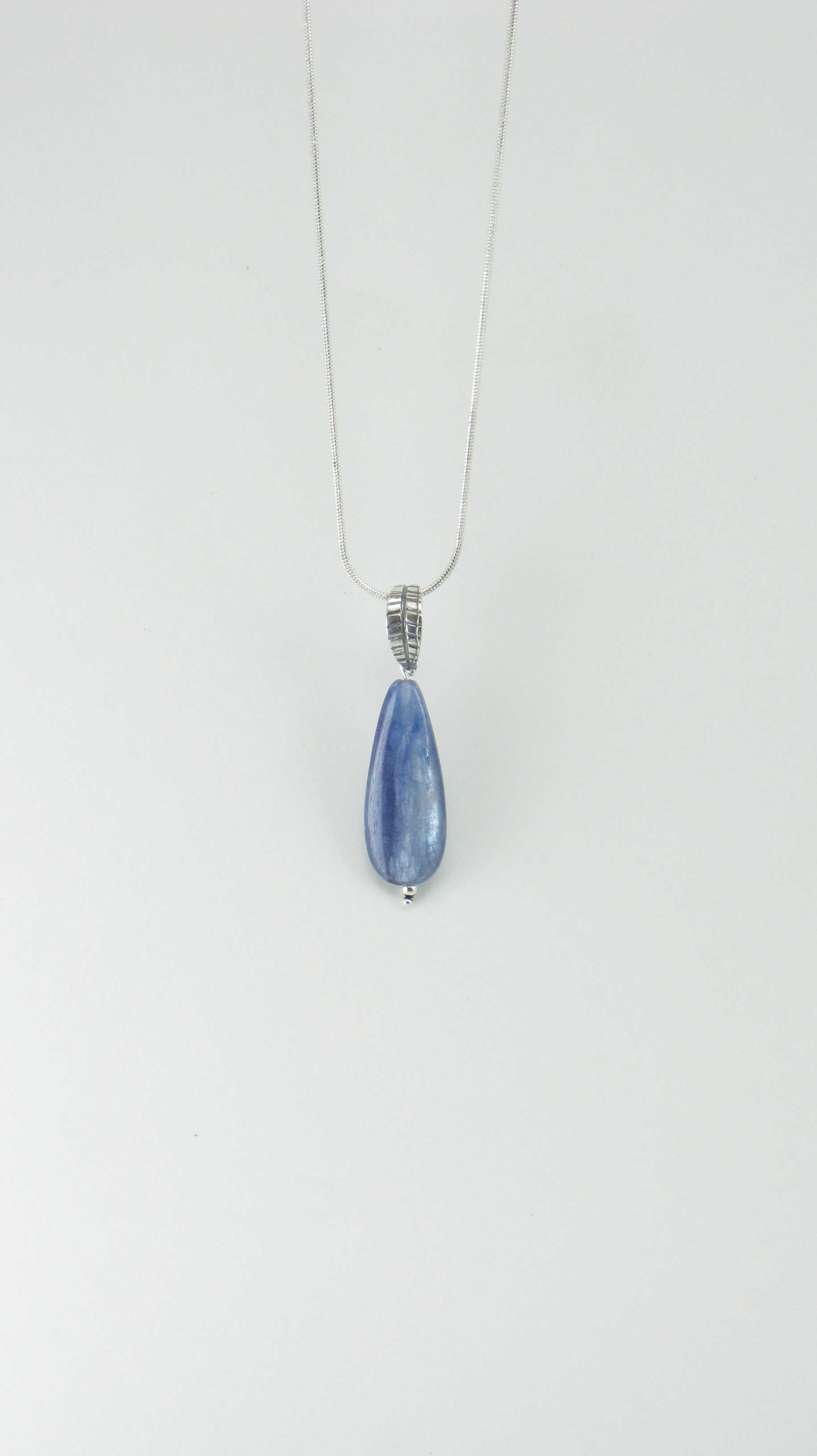 Dew Drop Yoga Jewelry KyaniteYoga Pendant