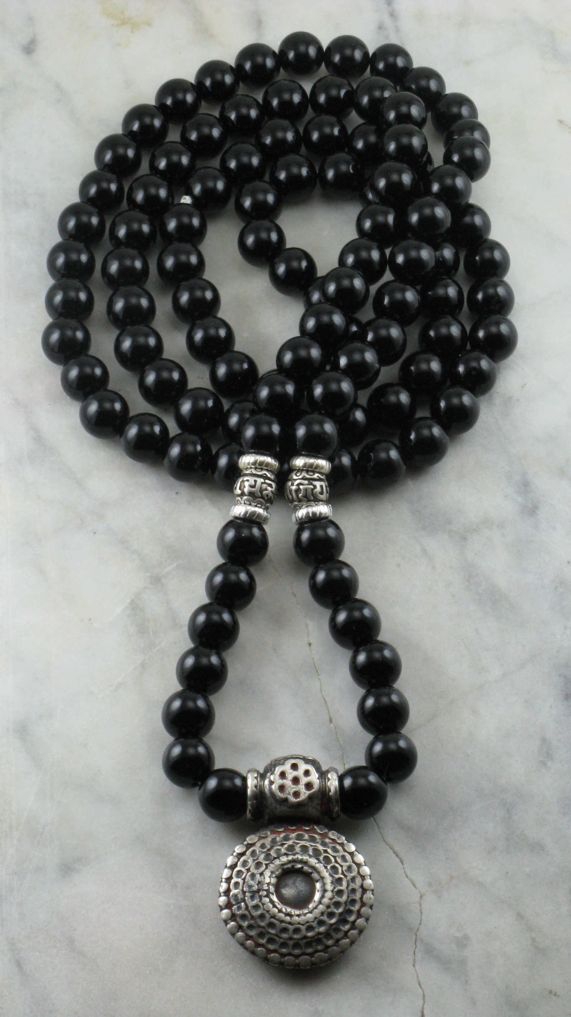 indian prayer necklace