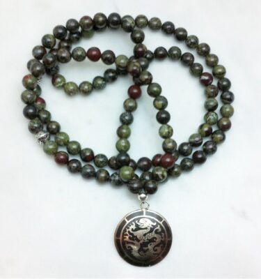 dragons blood mala necklace