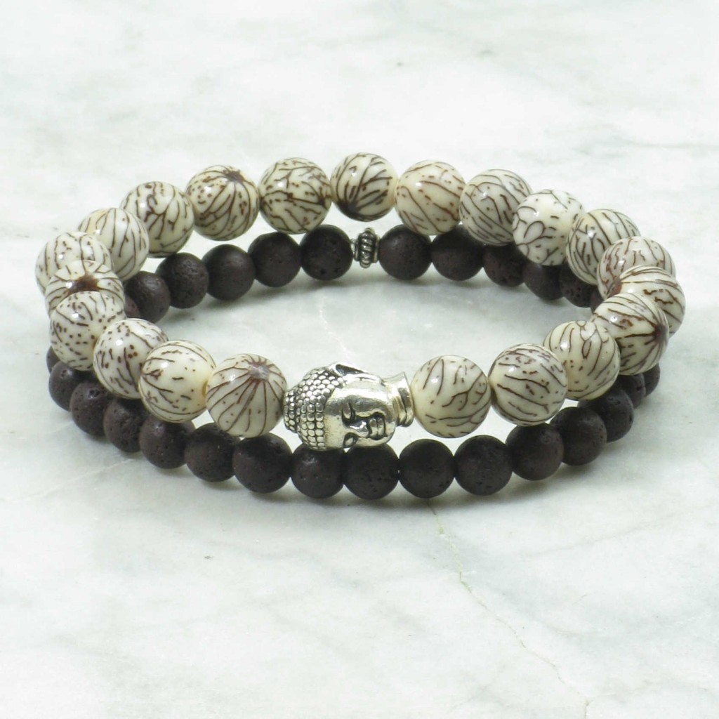 Bodhi Bracelets for Men bodhi seed mala beads, mala bracelets