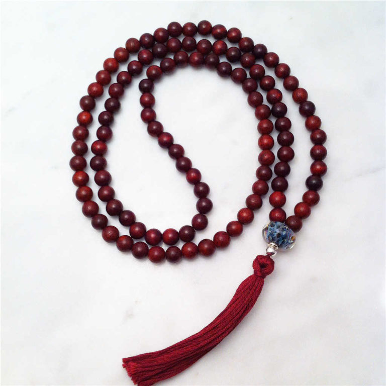 Mala Beads Rosewood - Love Mala for Yoga and Meditation