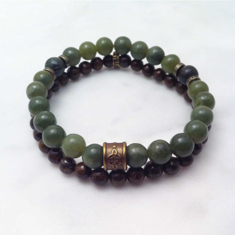 Tranquility Mala Bracelets for Men | Mala Beads for Happiness and Peace