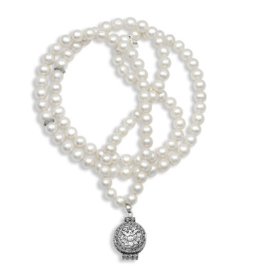 pearl mala necklace