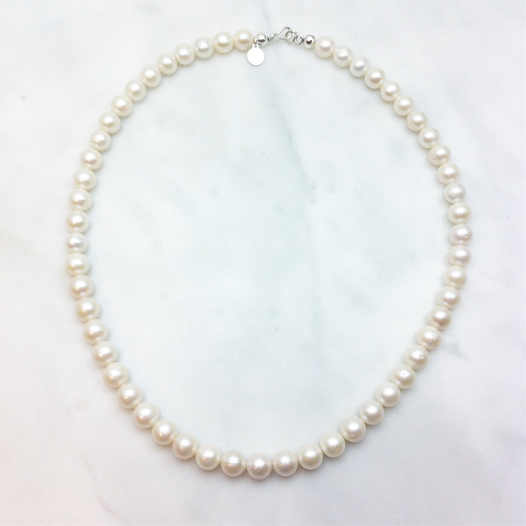 Love Pearl Necklace | Bridal Jewelry for Love and Purity of Heart